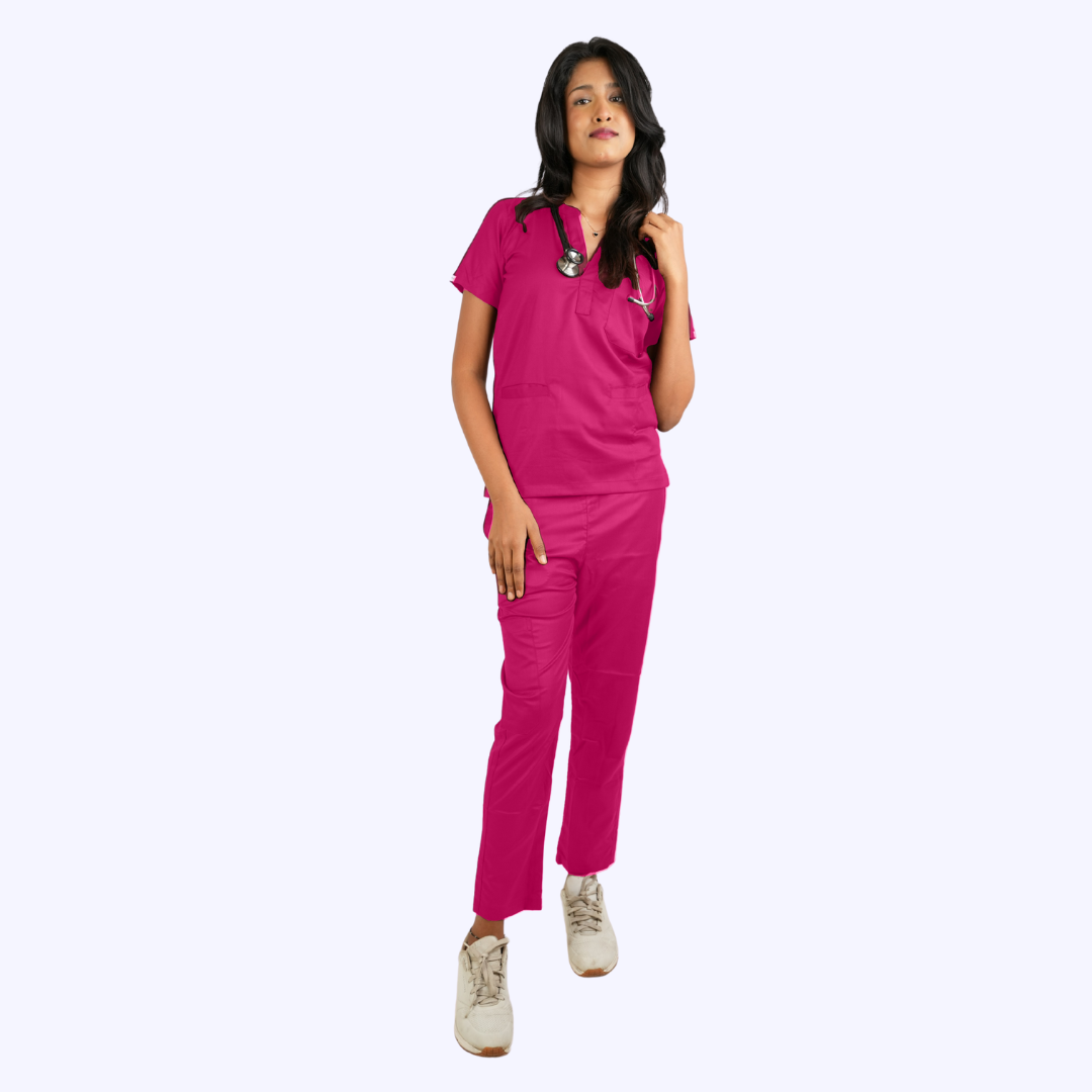 Unimed Mandarin Collar Women's classic Scrubs Unimed Mandarin Collar Women's classic Scrubs