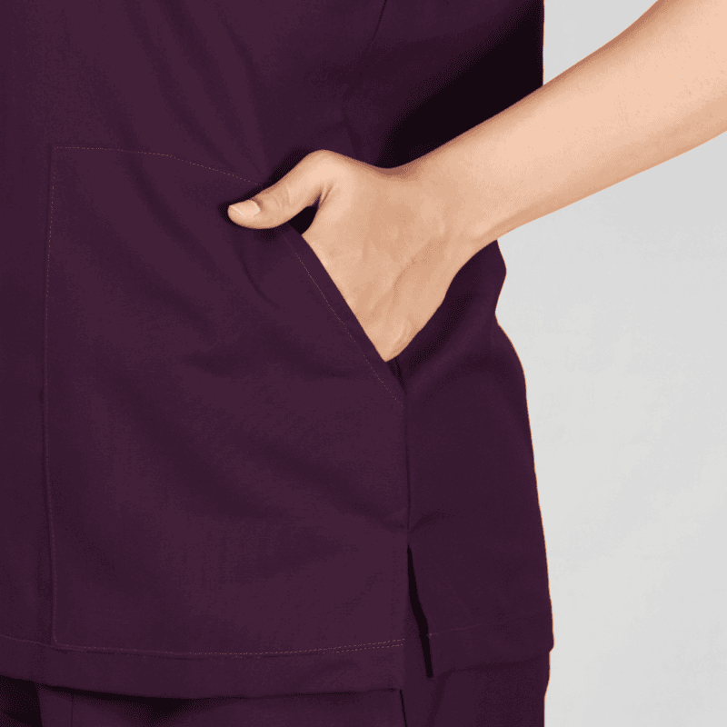 Unimed Mandarin Collar Women's classic Scrubs Unimed Mandarin Collar Women's classic Scrubs