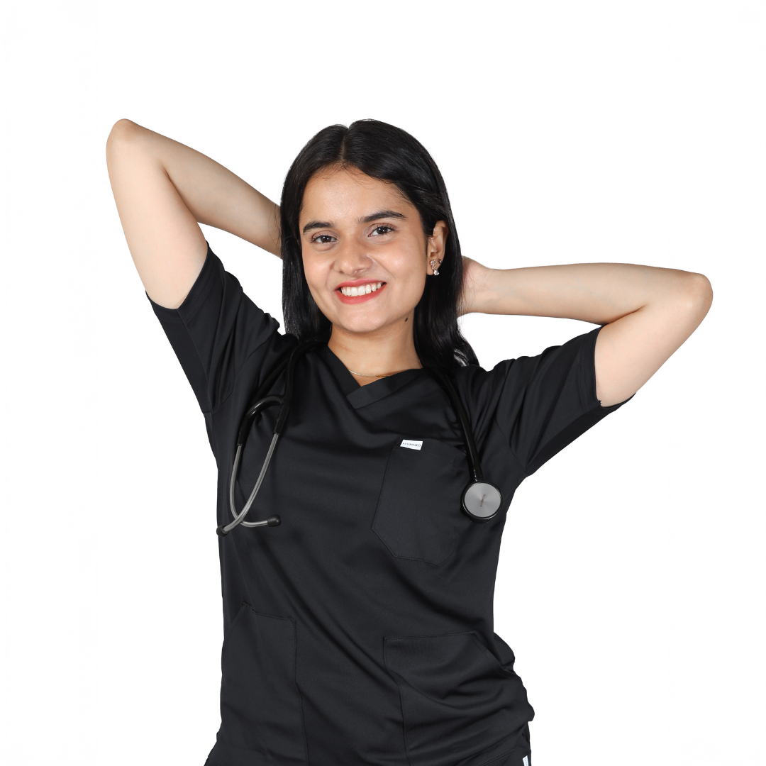 V Neck Stretchable scrubs