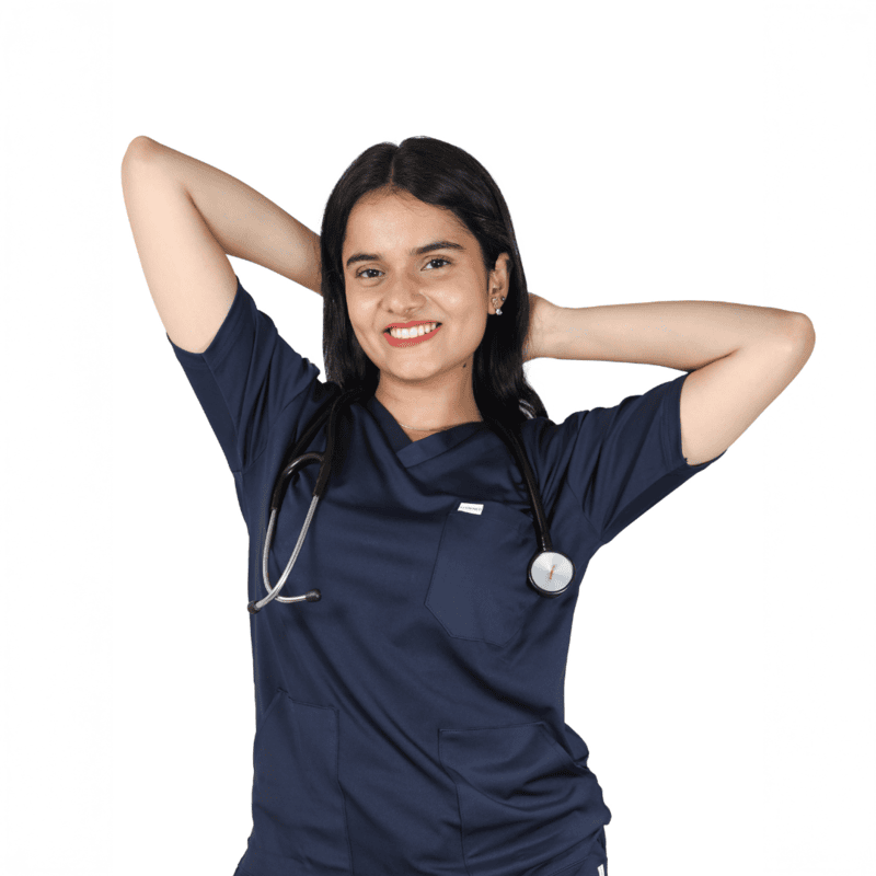 V Neck Stretchable scrubs
