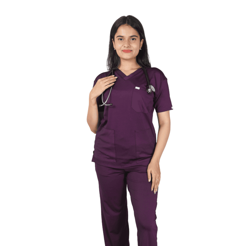V Neck Stretchable scrubs