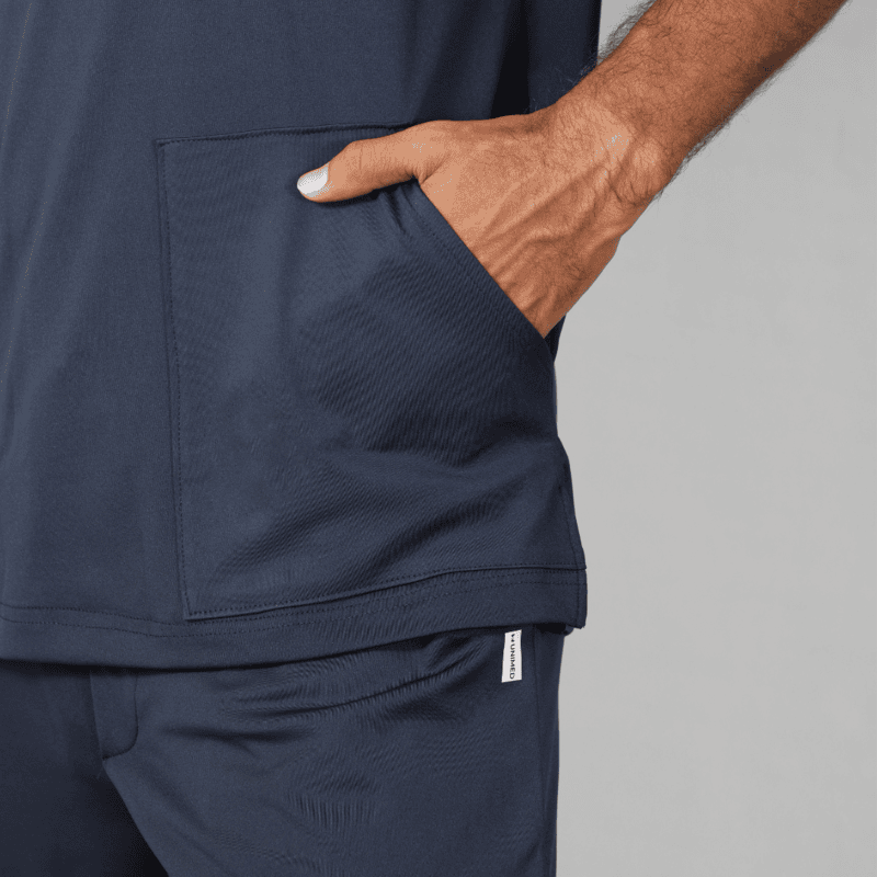 Unimed V Neck men's Stretchable scrubs