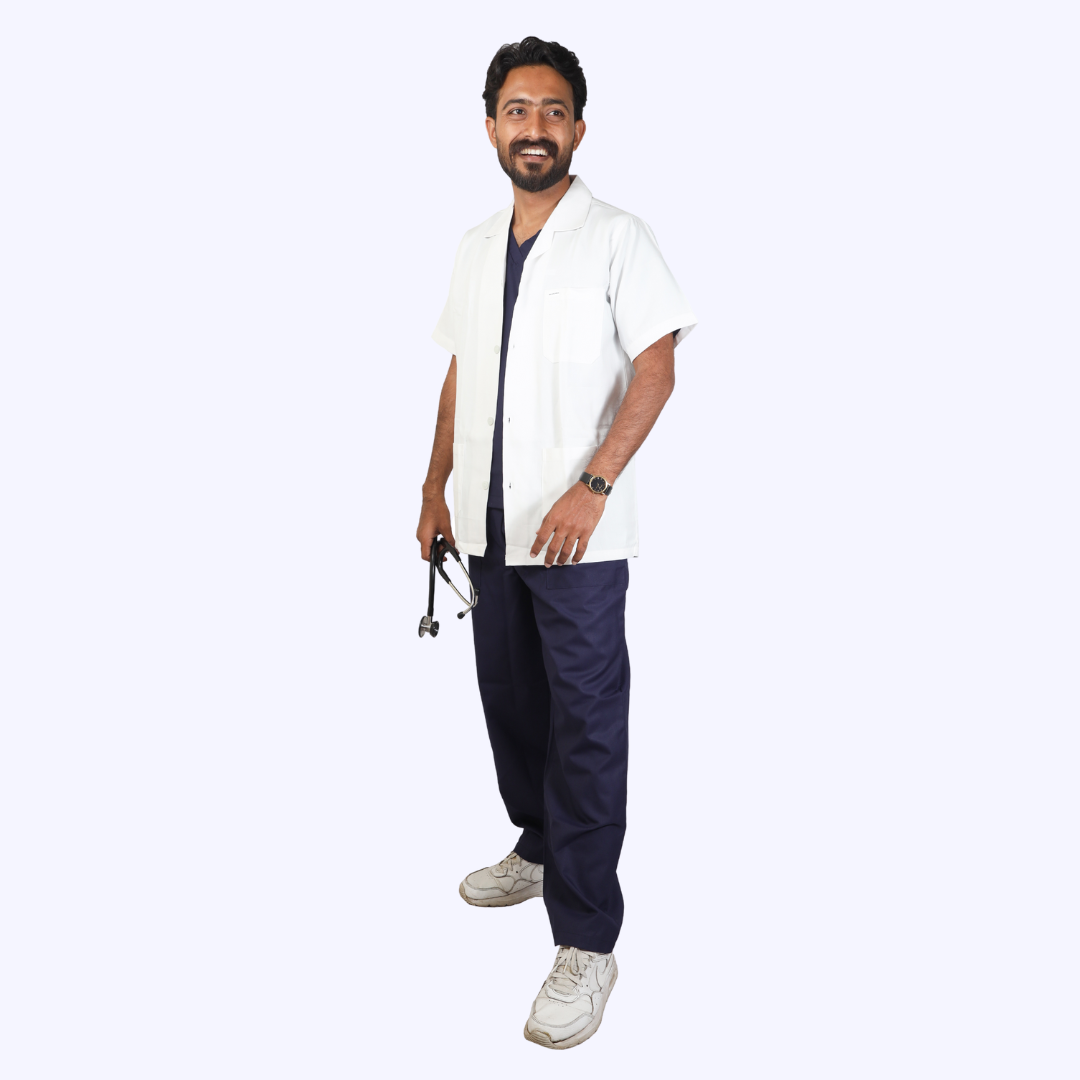 Unimed White Coat for Men