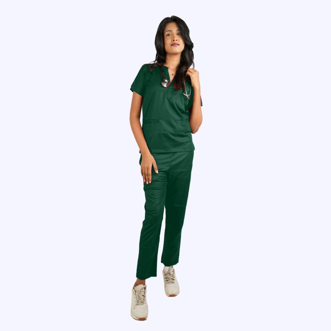 Unimed Mandarin Collar Women's classic Scrubs Unimed Mandarin Collar Women's classic Scrubs