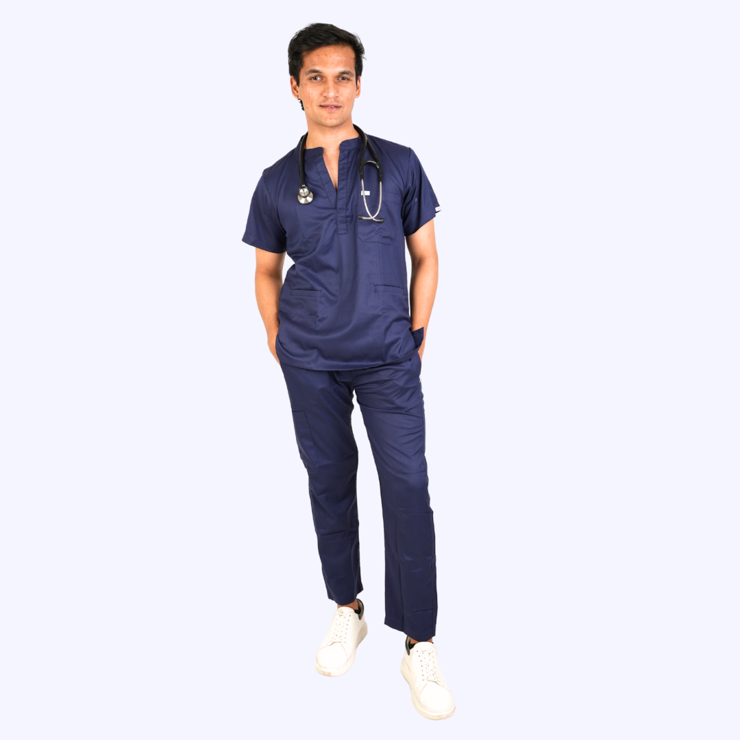 Unimed Mandarin Collar classic Scrubs