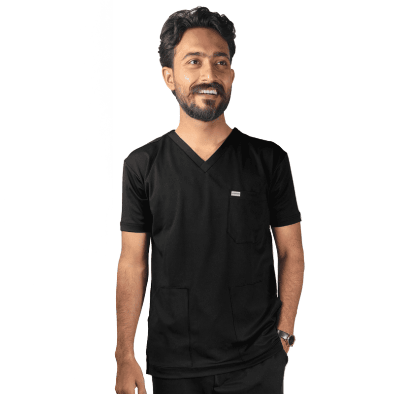 Unimed V Neck men's Stretchable scrubs